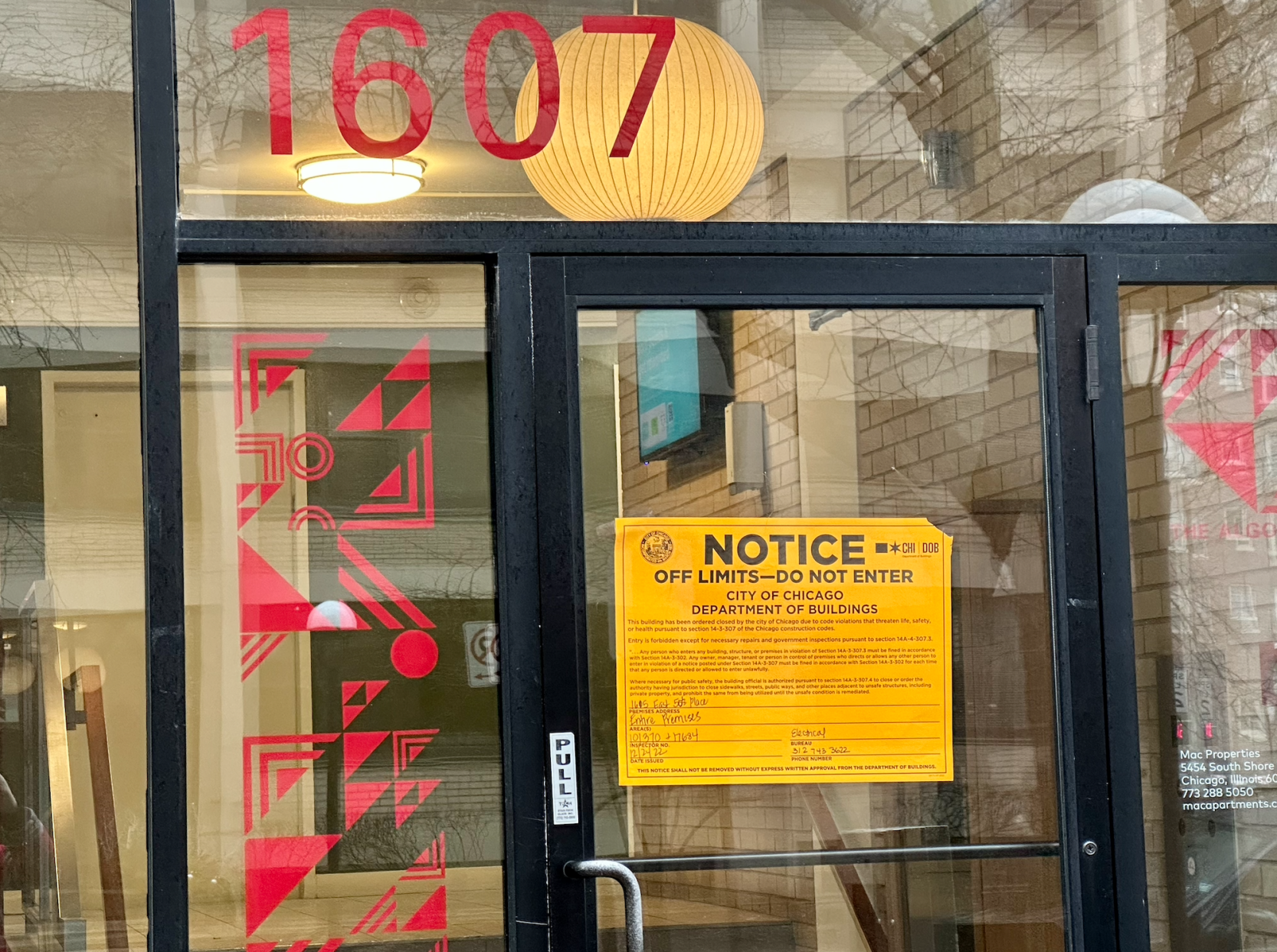 Algonquin notice